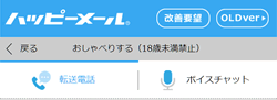 「転送電話・ボイスチャット」ページ