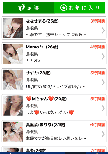 メッセージリスト